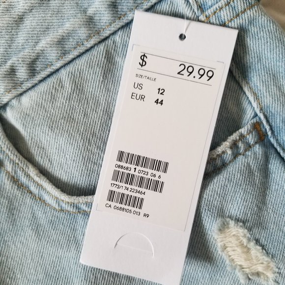 NWT H&M Denim Skirt - Picture 3 of 4